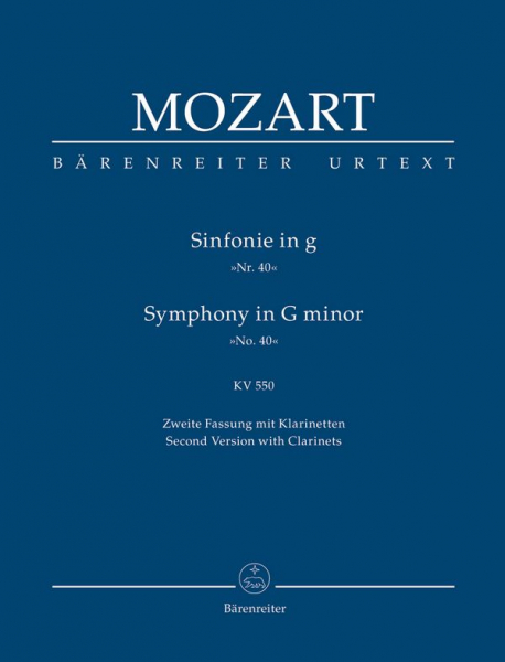 Sinfonie g-Moll KV550 (zweite Fassung) für Orchester