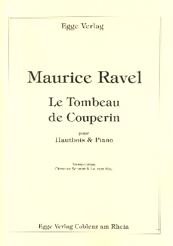 Le tombeau de Couperin für Oboe und Klavier