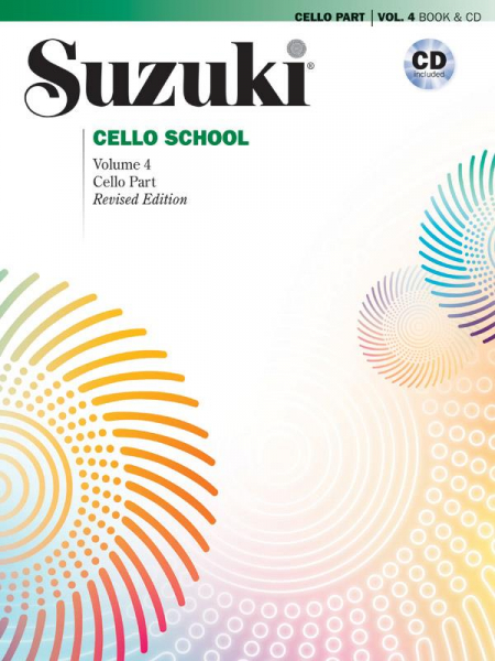 Suzuki Cello School vol.4 (+CD) for cello and piano