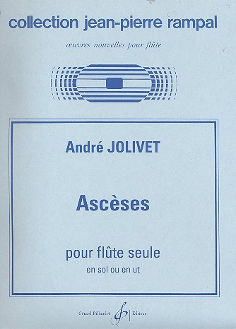Asceses pour flûte seule