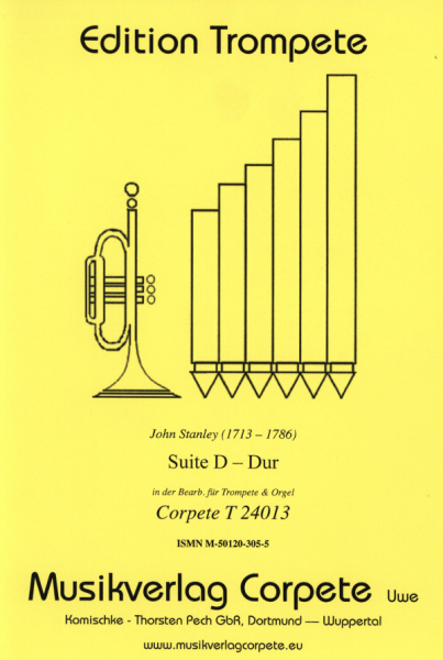 Suite D-Dur für Trompete und Orgel