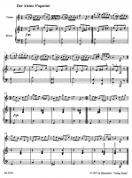 Vorschau: Solo für Violine Der Vorschau: Solo für Violine Der kleine Paganini