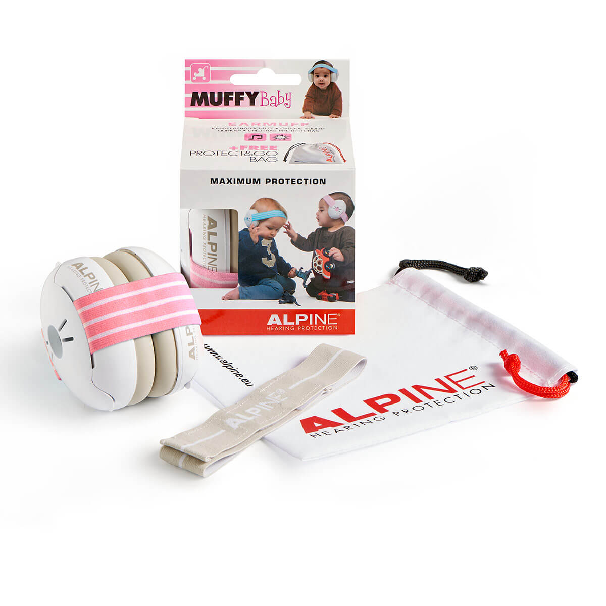 Alpine Muffy Pink Gehörschutz für Babys - Bild 3
