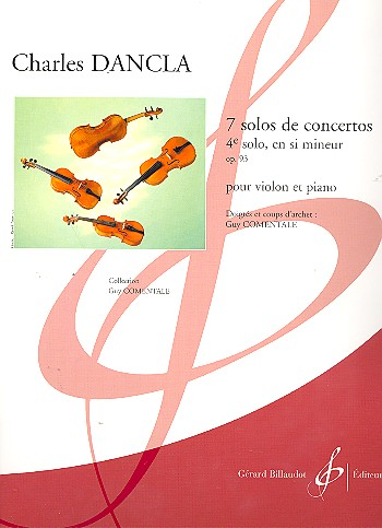 7 solos de concertos pour violon et piano
