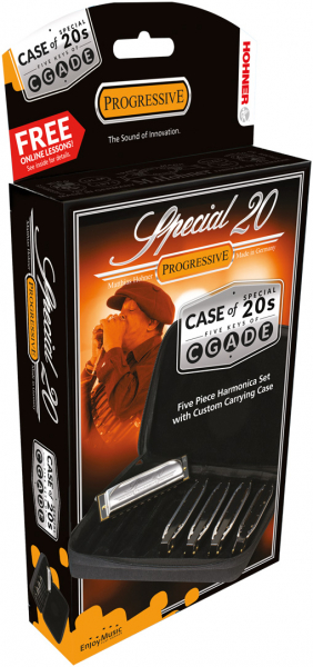 Mundharmonika Set Hohner Special 20 C/D/E/G/A 5-Pack (New)