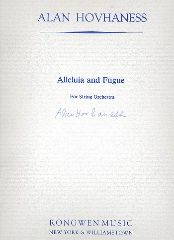 Alleluia and Fugue for string orchestra