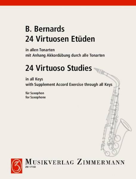 24 virtuose Etüden für Saxophon
