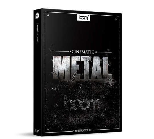 Sound Library (Download) Boom Cinematic Metal 1 Construction Kit