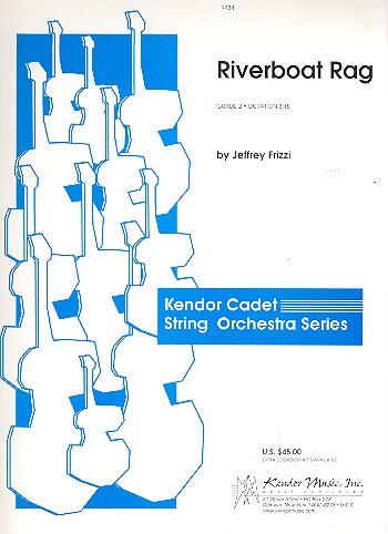 Riverboat Rag für Streichorchester Partitur und Stimmen (8-8-3--5-5-5)