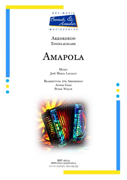 Amapola für Akkordeon