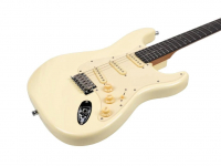 Vorschau: E- Gitarre Vorschau: E- Gitarre Henry's Snake ST-1C Rattle 3S - Olympic White Classic