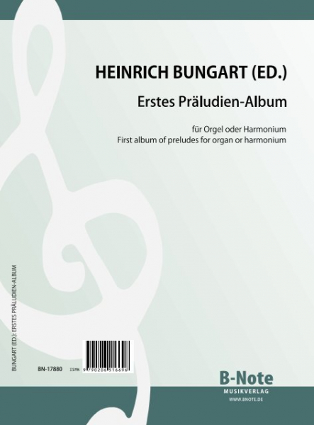 Erstes Präludien-Album für Orgel oder Harmonium