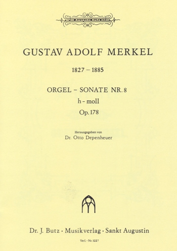 Sonate h-Moll Nr.8 op.178 für Orgel