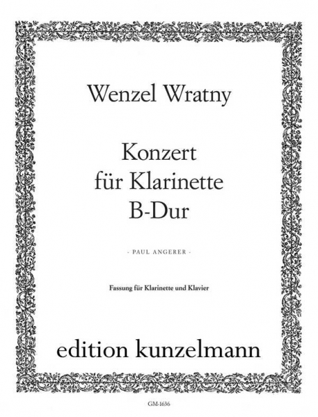 Konzert B-Dur für Klarinette und Orchester