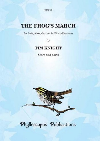 The Frog&#039;s March for flute, oboe, clarinet and bassoon