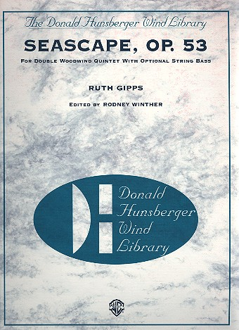 Seascape op.53 for 2 flutes, oboe, english horn, 2 clarinets, 2 bassoons and 2 horns (bass ad lib)