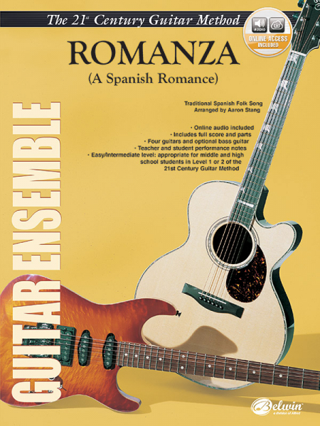 Romanza (+CD) for guitar ensemle