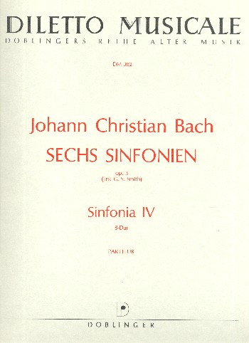 Sinfonie B-Dur op.3,4 für Orchester