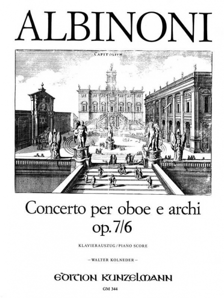Concerto D-Dur op.7,6 für Oboe und Streichorchester
