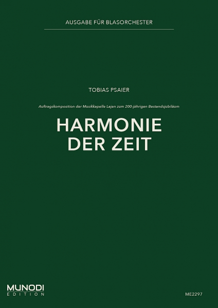 Harmonie der Zeit (Konzertmarsch) für Blasorchester