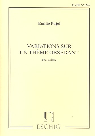 Variations sur un thème obsedant pour guitare