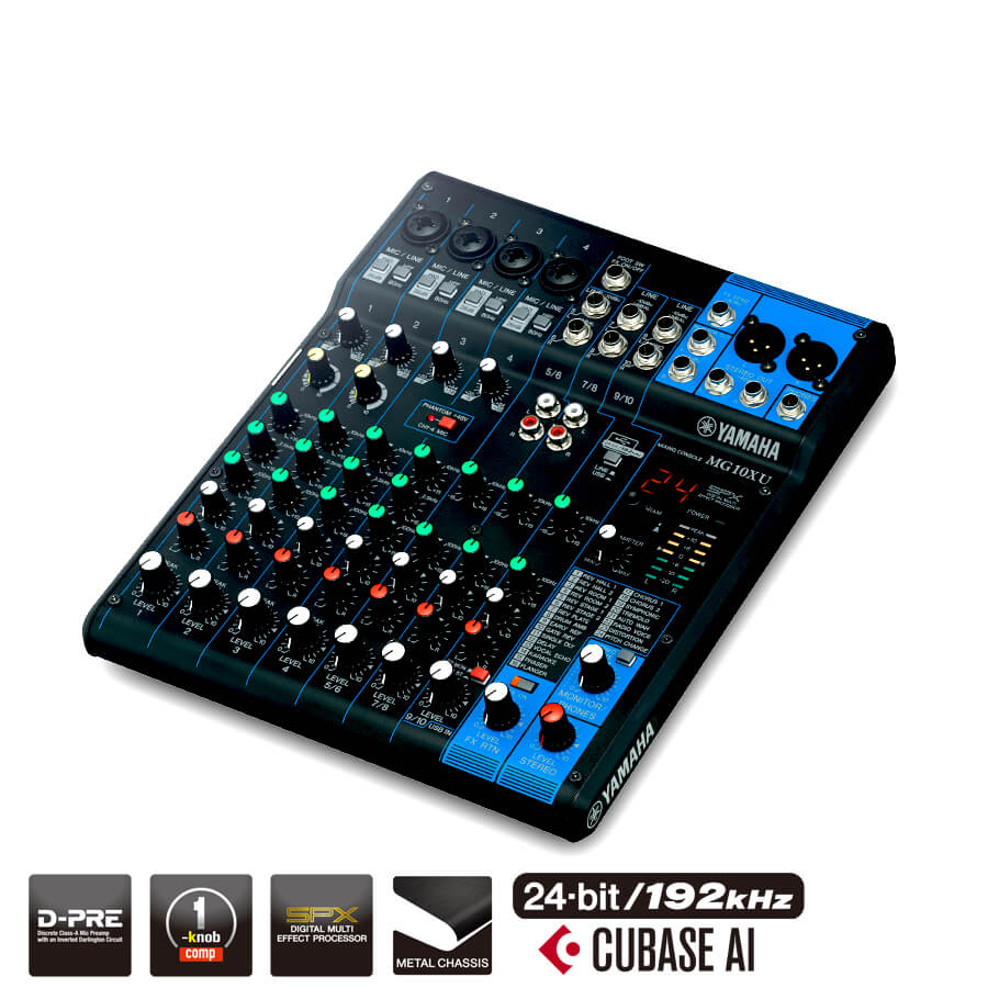 Yamaha Mg10xu 10-Kanal Mischpult Analogmixer - Image 5