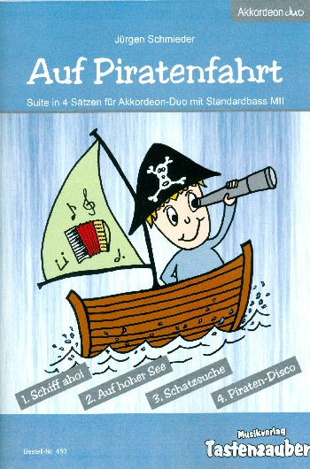 Auf Piratenfahrt für 2 Akkordeons