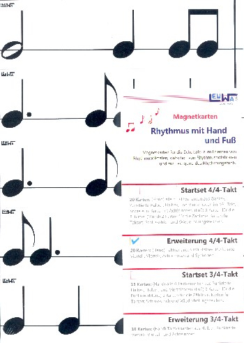 Rhythmus mit Hand und Fuß Erweiterung 4/4-Takt