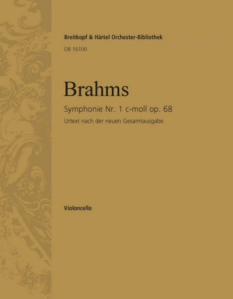 Sinfonie c-Moll Nr.1 op.68 für Orchester