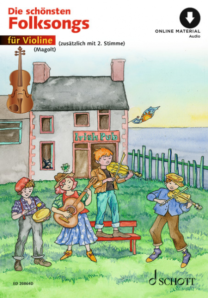 Spielbuch für Violine Die schönsten Folksongs