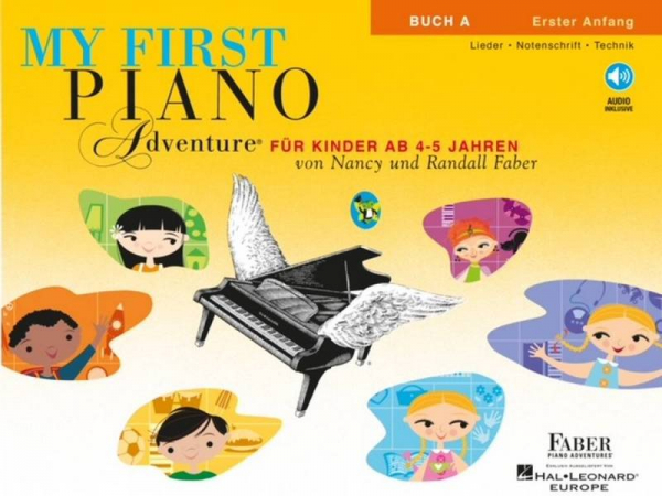 My First Piano Adventure - Buch A (+Online-Audio) für Klavier