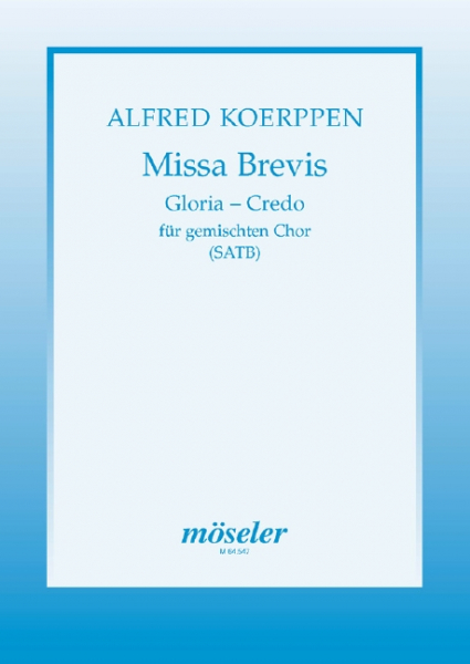 Missa brevis für gem Chor a cappella