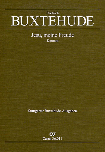 Jesu meine Freude BuxWV60 für 3 Singstimmen (SSB), 2 Violinen,