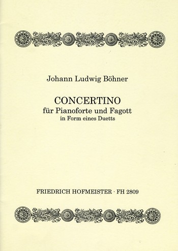 Concertino für Fagott und Klavier