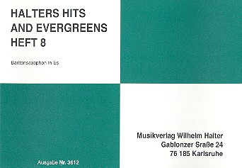 Halters Hits und Evergreens Band 8: für Blasorchester