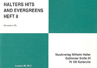Halters Hits und Evergreens Band 8: für Blasorchester