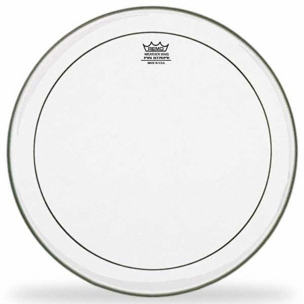 Bass Drum Fell Remo Pinstripe Clear 18&quot;