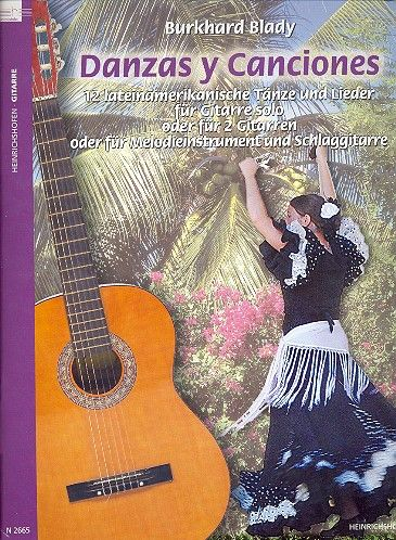 Danzas y Canciones für Gitarren (2 Gitarren/Melodieinstrument und Schlaggitarre)