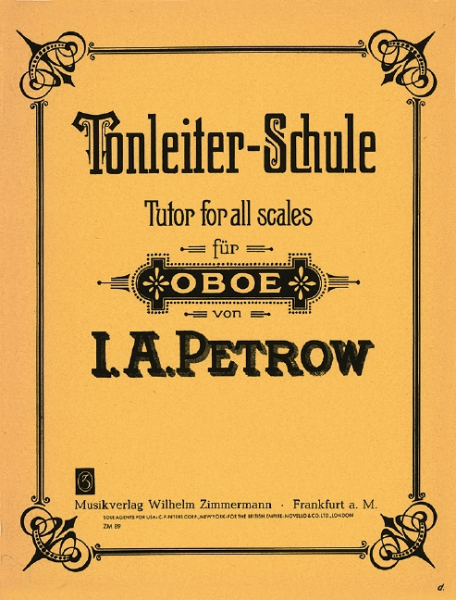 Tonleiter-Schule für Oboe