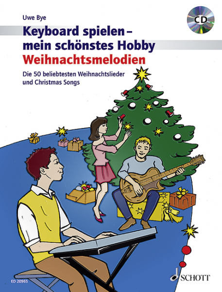 Spielband für Keyboard Keyboard spielen mein schönstes Hobby-Weihnachtsmelodien