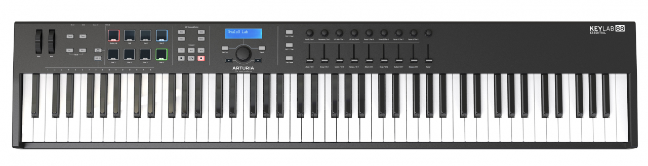 Arturia KeyLab Essential 88 Black (Keyboard), MIDI Controller, Schwarz - Image 2