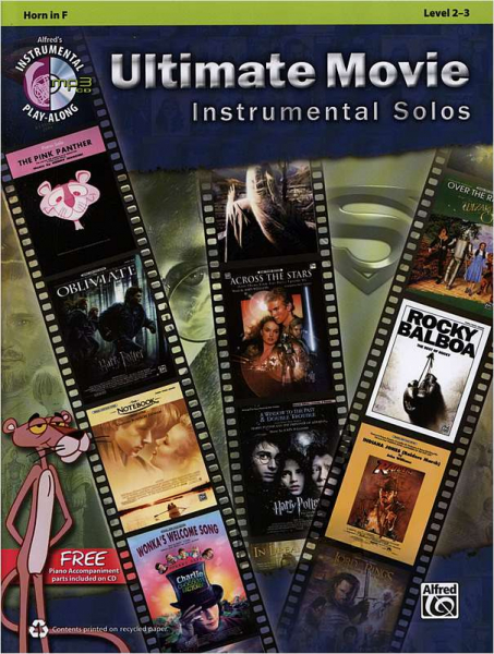 Spielband für Horn Ultimate Movie Instrumental Solos