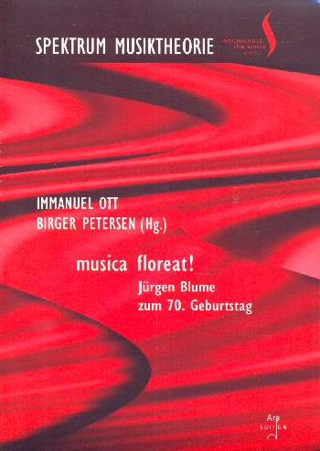Musica floreat Jürgen Blume zum 70. Geburtstag