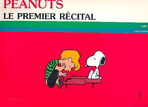 Peanuts - le premier récital livre 1 pour piano