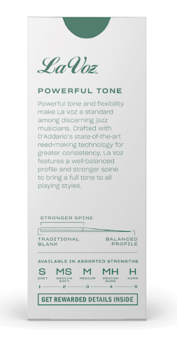 B-Tenor-Saxophon-Blatt La Voz H, Stärke 4