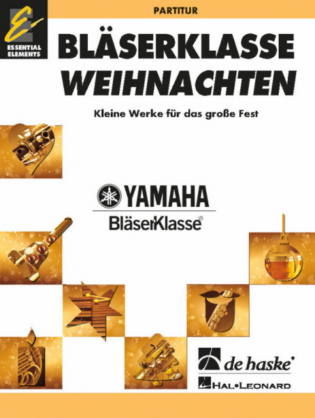 Partitur Bläserklasse Weihnachten