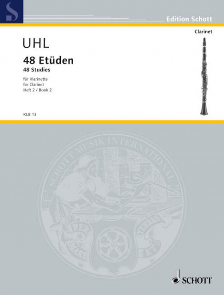 48 Etüden Band 2 (Nr.25-48) für Klarinette