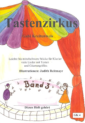 Tastenzirkus Band 3 für Klavier
