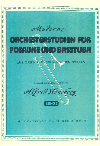 Moderne Orchesterstudien Band 2 für Posaune und Basstuba
