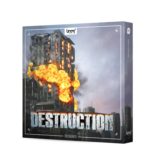 Sound Library (Download) Boom Destruction Designed